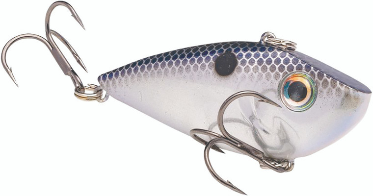 Strike King - Red Eye Shad - 2.5in 1/2oz Smk Chr Shad - REYESD12-401