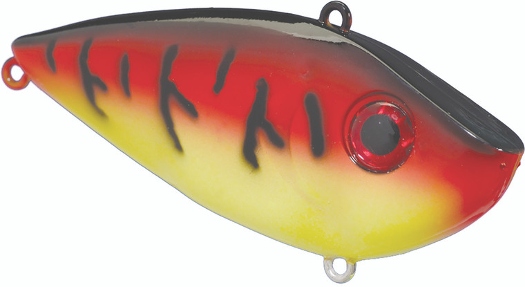Strike King - Red Eye Shad - 2.5in 1/2oz Red Crw/chat - REYESD12-430