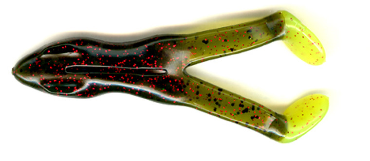 The Frog Factory - Ribbit Hot Feet Frog - 4in 5pk Wtrmln Red/chart - SRFH-803