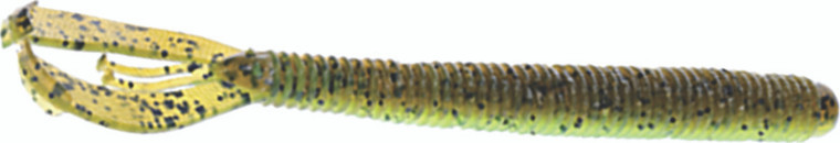 Strike King - Rage Twin Tl Menace Worm - 9in 6bg Summer Craw - RGTTCUT6-100