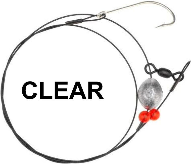 Speckline - Egg Ready Rig - Clr Wire 45# 1/2oz 12rng - RR20S12C