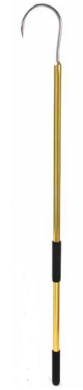 Sea Striker - Gold Anodized Gaff - 48in Handle 4in Hook - SS448G