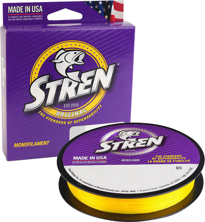 Stren - Original Mono Line - Hi-vis Gold 10lb 330yd - STFS10-GD