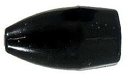 Strike King - Tungsten Worm Weight - Black 1/4oz 3pk - TGTW14-10