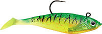 Storm - Wild Eye Swim Shad - 3in 1/4oz 3pk Fire Tiger - WSS03FT