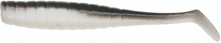 The Crappie Psychic - Petit Minnow - 2.5in 8bg White/black - TCP006-1
