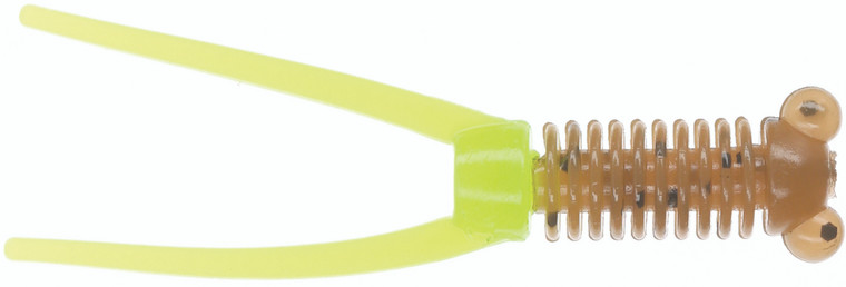 The Crappie Psychic - Crappie Weapon - 2.25in 8bg Pumpkin/chart - TCP008-6