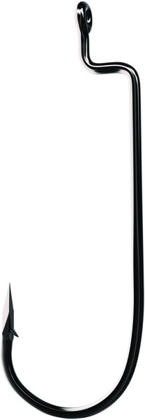 Trokar - Hd Worm Hook - Platinum Black 5/0 5pk - TK100-5/0