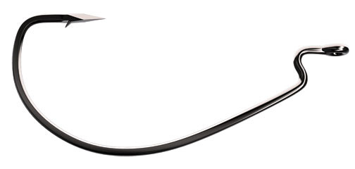 Trokar - Ewg Worm Hook - Platinum Black 1/0 7pk - TK110-1/0