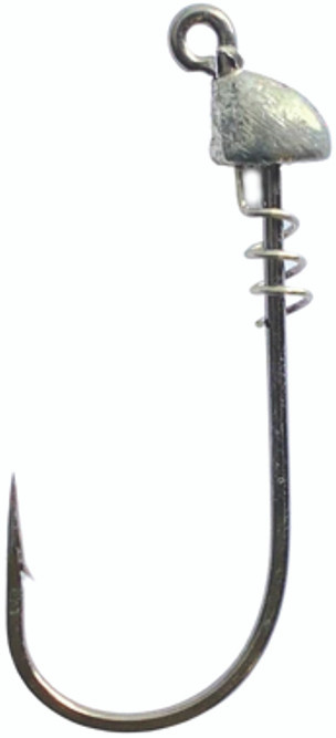 Texas Tackle Factory - Killer Screwlock Jighead - 1/16oz 4pk Plain - KJ16SL5