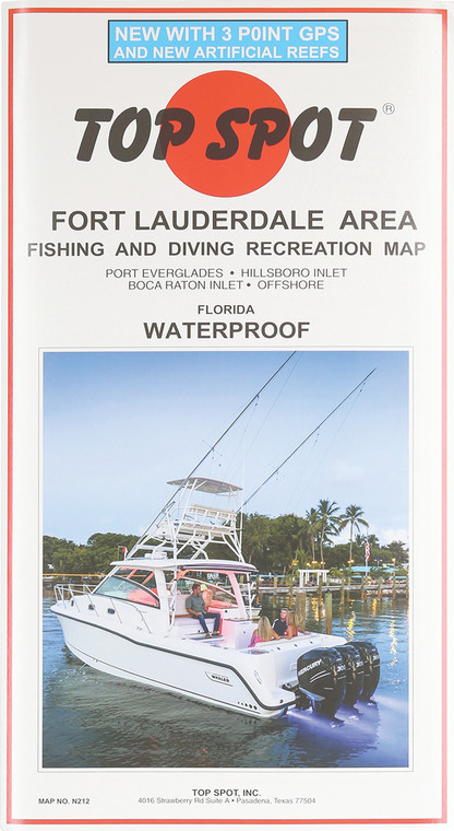 Top Spot - Fishing Map - Fort Lauderdale - N-212