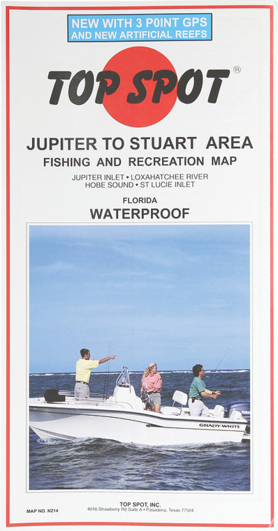 Top Spot - Fishing Map - Jupiter-stuart - N-214