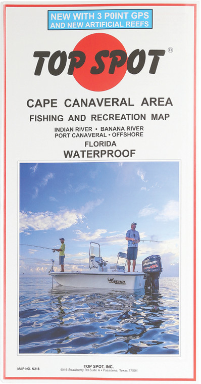 Top Spot - Fishing Map - Cape Canaveral - N-218