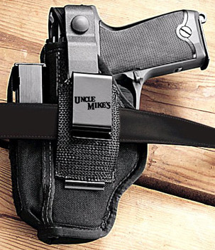 Uncle Mikes - Nylon Hip Holster - Rh 2in Small Rev - 81361