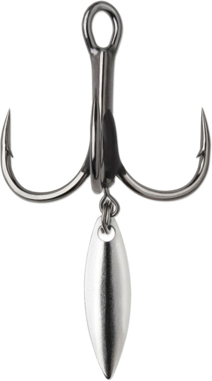 VMC - Blade Hybrid Treble Hook - Blk Nickel 1x Sz2 2pk - 7548BDBN#2PP