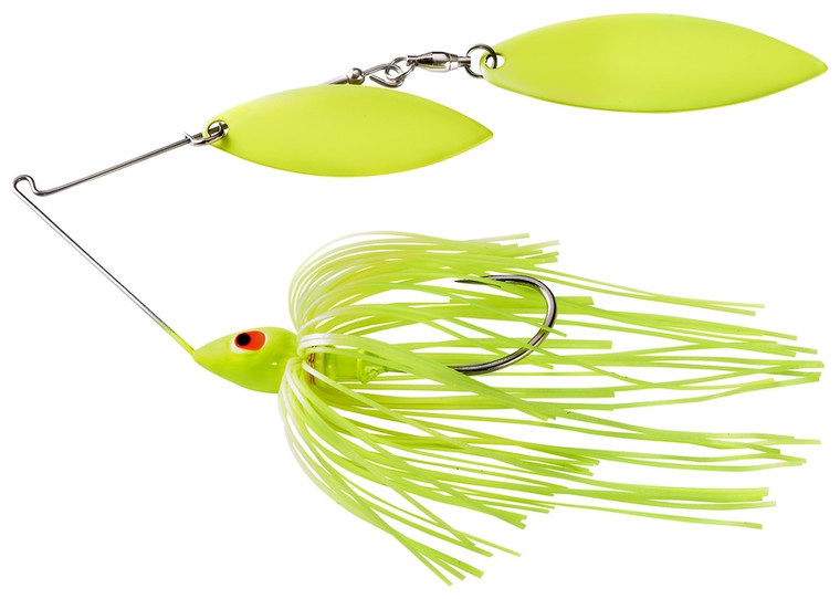 War Eagle - Painted Head Spinnerbait - 1/2oz Pntd Chartreuse - WE12PW43