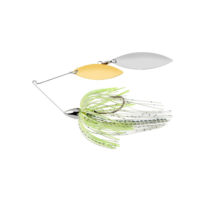 War Eagle - Nickel Frame Spinnerbait - 1/4oz Wl/wl Spot Remover - WE14NW09