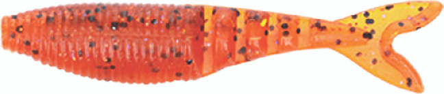 Yamamoto - Zako Swimbait - 4in 6bg Fire Craw - YAM-134-06-9003