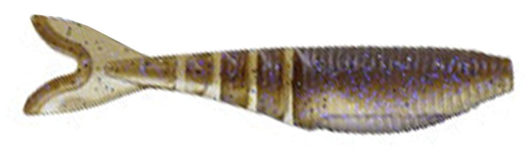Yamamoto - Zako Swimbait - 4in 6bg Electric Shad - 134-06-973