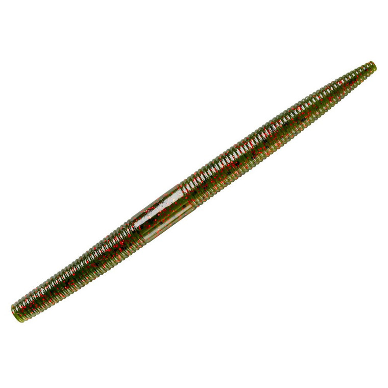 Yum - Dinger Worm - 5in 8bg Wtrmln/red Flk - YDG502
