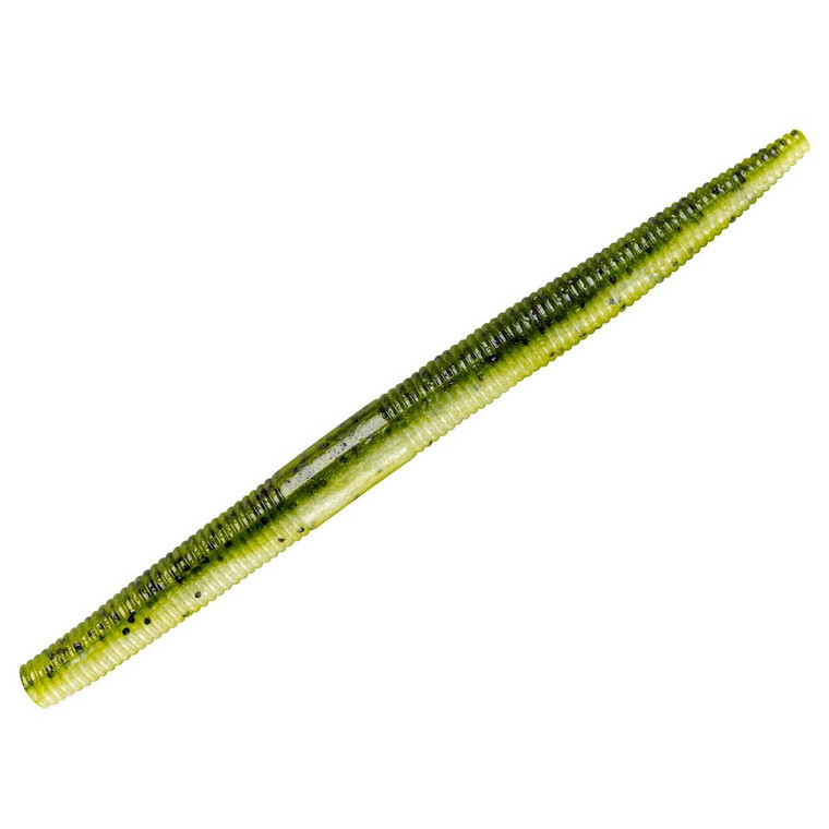 Yum - Dinger Worm - 5in 8bg Wtrmln/pearl Lam - YDG574