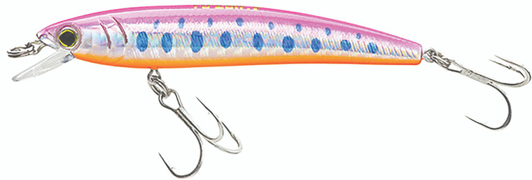 Yo-Zuri - Pins Floating Minnow - 2.75in 1/8oz Hot Pnk Trt - F1162-SHPY