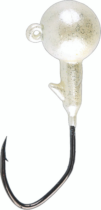 Yum - Ff Sonar Jighead - 3/16oz 3pk Pearl - YFFSJ3603