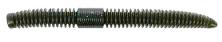 Yamamoto - Slinko Floater Worm - 5.5in 7bg Mowed Grass - YAM-SLINKO5.5-387