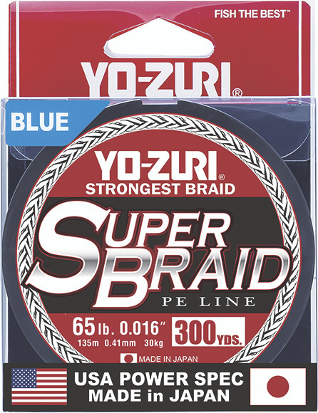 Yo-Zuri - Superbraid Line - Dark Green 65lb 300yd - YZ SB 65LB BL 300YD
