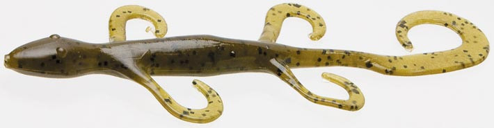 Zoom - Original Lizard - 6in 9bg Green Pumpkin - 002-025