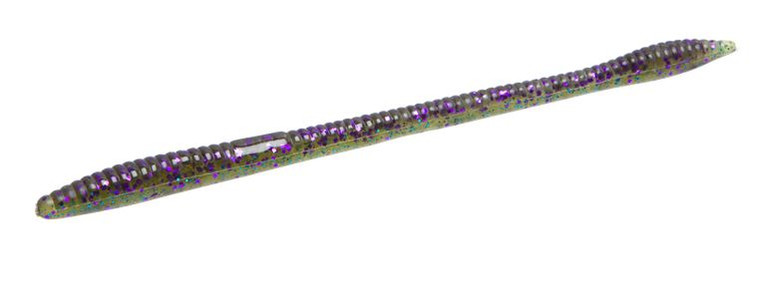 Zoom - Trick Worm - 6.5in 20bg Sprayed Grass - 006-317