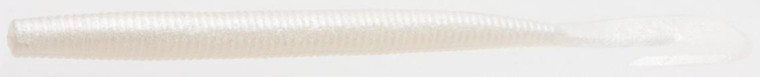 Zoom - Ultravibe Speed Worm - 6in 15bg White Pearl - 018-045