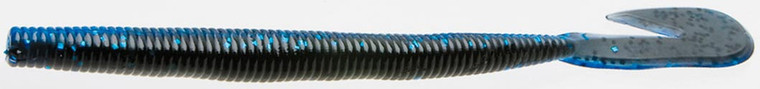 Zoom - Ultravibe Speed Worm - 6in 15bg Black Sapphire - 018-100