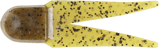 Zoom - Salty Pro Chunk - 3in 5bg Green Pumpkin - 048-025