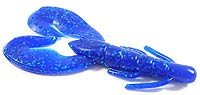 Zoom - Super Speed Craw - 3.75in 8bg Sapphire Blue - 089-110