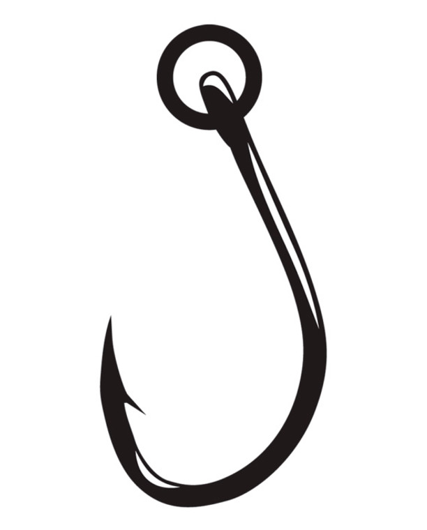 Gamakatsu - Live Bait Hook W/ring - Black Sz1 6pk - 18410R Gamakatsu - Live Bait Hook W/ring - Black Sz1 6pk - 18410R