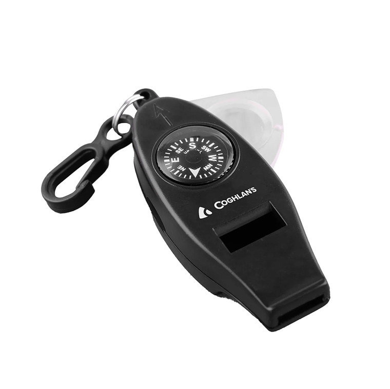 Coghlan's - 4 Function Whistle - Black With Clip - 44
