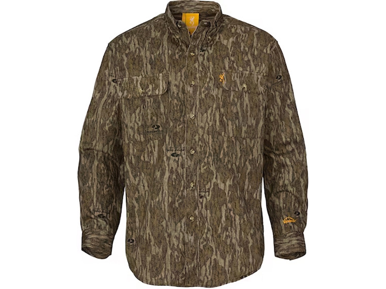 Browning - Wasatch Jr L/s Shirt - Mobl Small -