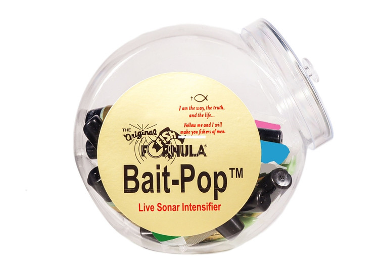 BAIT POP - Live Sonar Inten Sparkle - .5oz Tube Mix 24ea Displ -