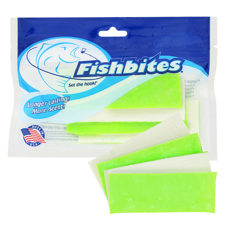 Fishbites - E-z Pro Crab - Chart/white -