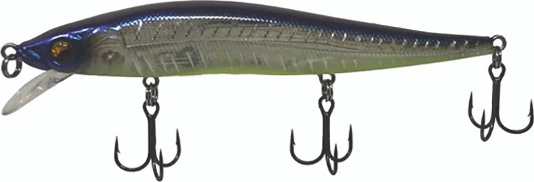 Head Hunter - Suspending Jerk Bait - 2.75in 3/8oz Her Bne/cht - HH-100-1