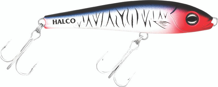 Halco - Slidog 85 Casting Bait - 3.3in 1/2oz Chrome Tiger -