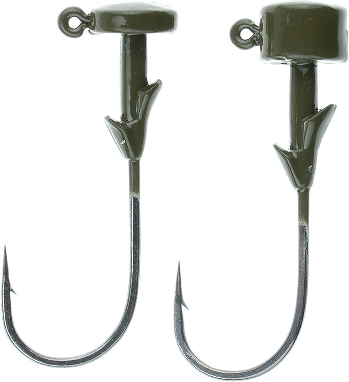Freedom - Freedom Tackle Ned Head - 1/16oz 3pk Green Pump - 14012