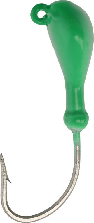 Eagle Claw - Lazer Sparkie Sw Jighead - Green 1/16oz 5pk - LSSWS116G