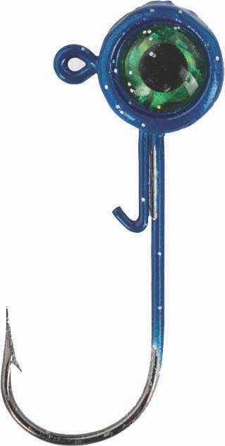 ACC Crappie Stix - Crappie Jig Heads - 1/16oz Blue 8pk -