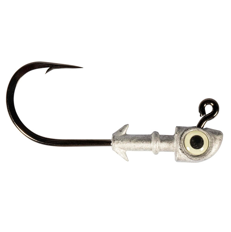 Z-Man - Diezel Eye Jighead - 6/0 3/4oz 2pk Glow -