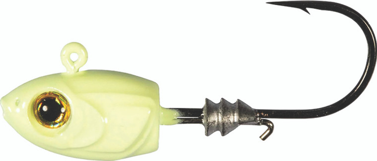 Z-Man - Micro Shad Headz - 3/16oz 4pk Glozw -