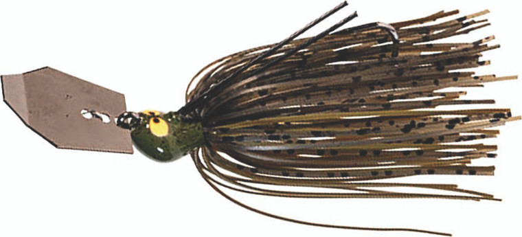 Z-Man - Crosseyez Chatterbait - 3/4oz Green Pumpkin - CBCE34-03