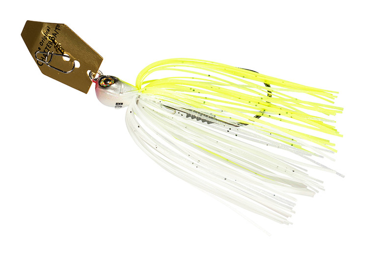 Z-Man - Elite Chatterbait Ev - 3/8oz Chartreuse/white - Z-Man - Elite Chatterbait Ev - 3/8oz Chartreuse/white -