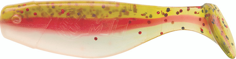 Mister Twister - Tri-com Sassy Shad - 2.5in 10pk Wtrml Red Shd - 25TCSS10-14RBK091P